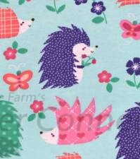Hedgehogs & Butterflies Mint