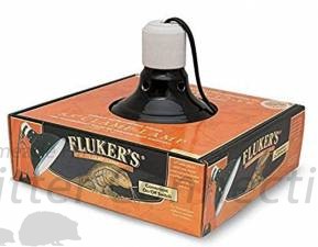 Flukers Clamp Lamp with 8.5-Inch Dome
