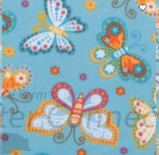 Butterflies on Teal