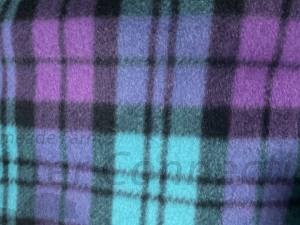 Purple Teal Plaid 