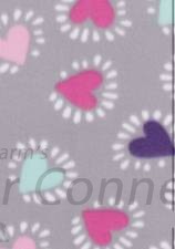 Hearts on Gray