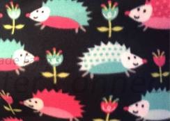 Navy Hedgehogs Flowers