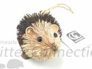 Natural Fiber Hedgehog Ornament