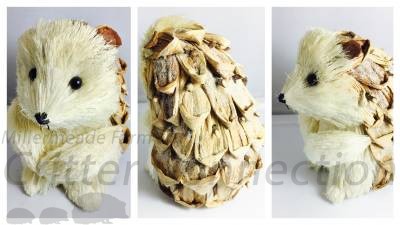 Rustic Hedgehog Decor