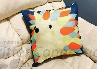 Hedgehog Pillow Cover