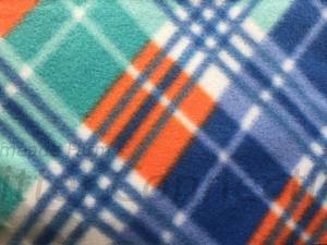 Orange-Blue-Green Plaid