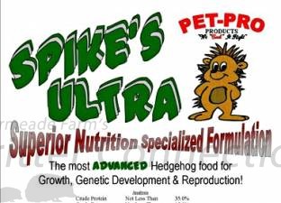 SALE…Spikes Ultra Hedgehog Food